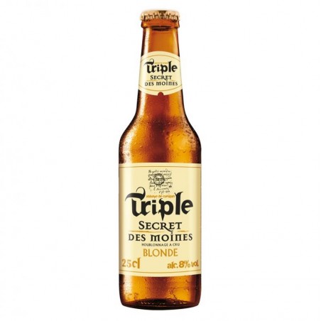 biere - TRIPLE SECRET DES MOINES BLONDE 25CL - Planète Drinks