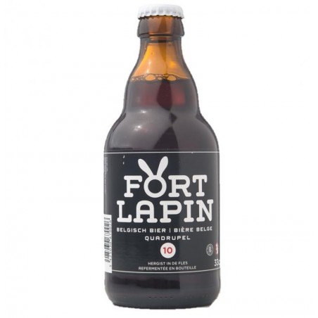 biere - FORT LAPIN QUADRUPEL 33CL - Planète Drinks