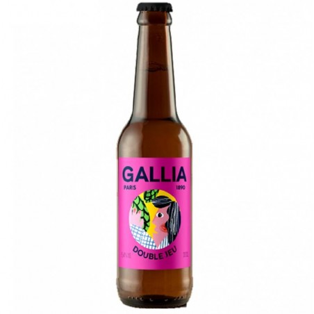 biere - GALLIA DOUBLE JEU 33CL - Planète Drinks