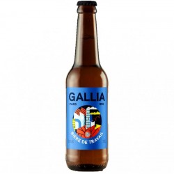 biere - GALLIA BIERE DE TRAVAIL 33CL - Planète Drinks
