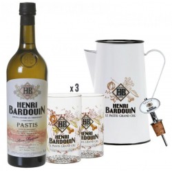 COFFRET ALCOOL - BOX DECOUVERTE HENRI BARDOUIN 1*70CL + ACCESSOIRES - Planète Drinks