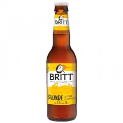 BRITT BLONDE 33 CL 5.5% - Planete Drinks