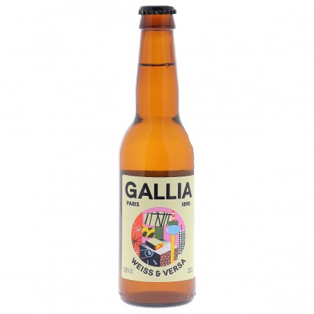 biere - GALLIA WEISS & VERSA 33CL - Planète Drinks