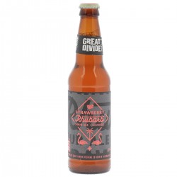 GREAT DIVIDE STRAWBERRY RHUBARB SOUR 35.5CL - Planete Drinks