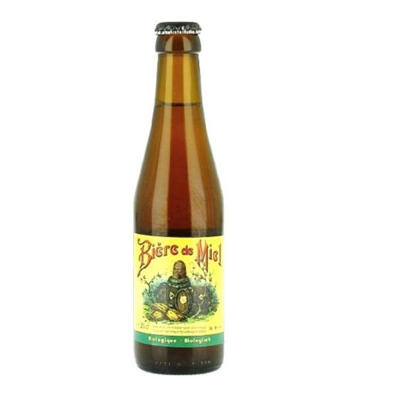 biere - DUPONT BIERE DE MIEL BIO 0.25L - CERTIFIE FR-BIO-01 - Planète Drinks