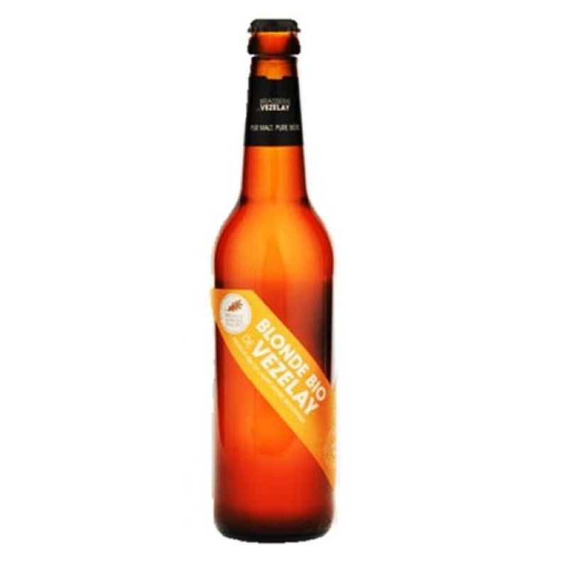 biere - VEZELAY BIO BLONDE 0.25L - CERTIFIE FR-BIO-01 - Planète Drinks
