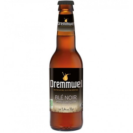 biere - DREMMWEL BLE NOIR 33CL - CERTIFIE FR-BIO-01 - Planète Drinks