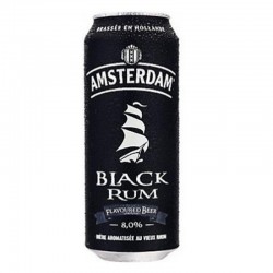 biere - AMSTERDAM BLACK RUM 0.50L CAN - Planète Drinks