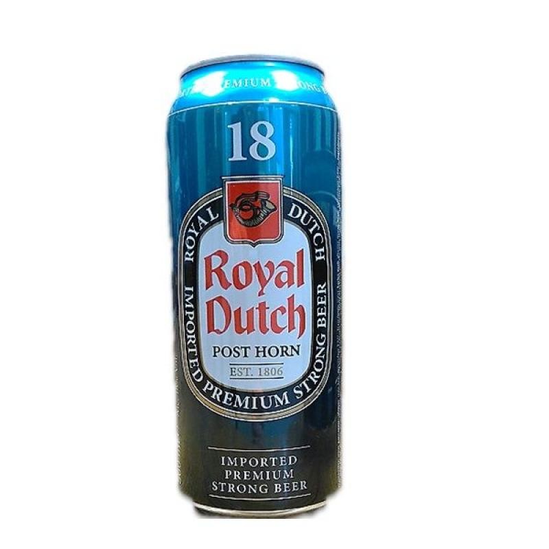 biere - ROYAL DUTCH POST HORN 0,50L CAN 18° - Planète Drinks