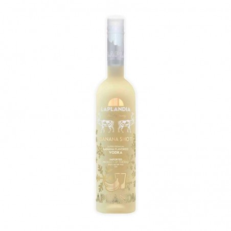 VODKA - LAPLANDIA BANANA VODKA SUPER PREMIUM 70CL - Planète Drinks