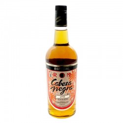 RHUM - RHUM CABEZA NEGRA ORO ESPECIAL AMBRÉE 1L - Planète Drinks