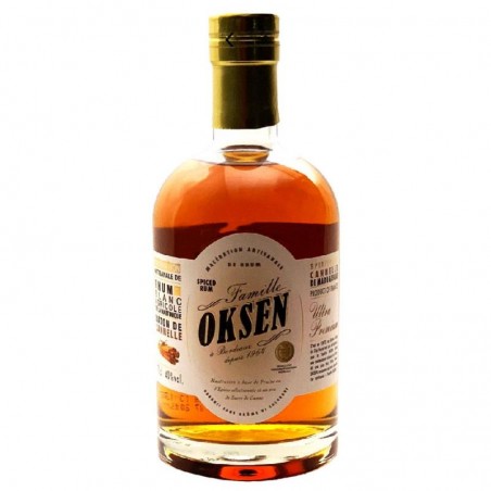 RHUM - OKSEN SPICED RHUM CANNELLE 70CL - Planète Drinks