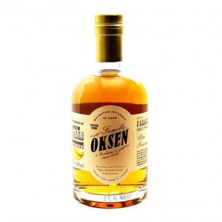 RHUM - OKSEN SPICED RHUM BANANE 70CL - Planète Drinks