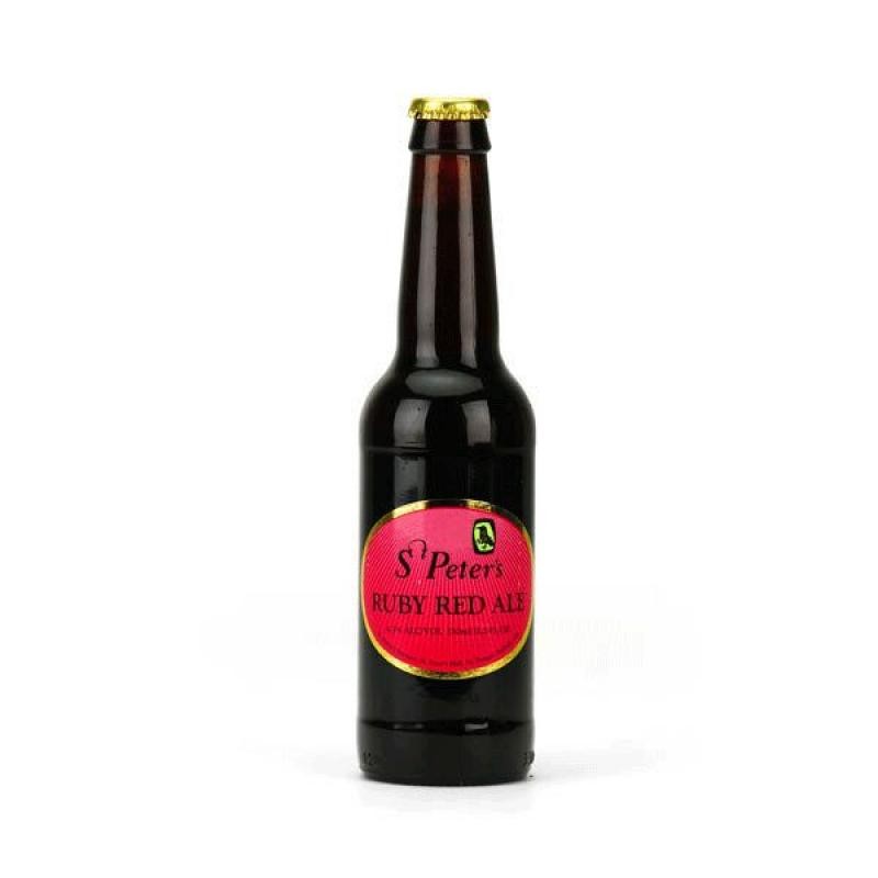 biere - ST PETER'S RUBY RED ALE 0.33L - Planète Drinks
