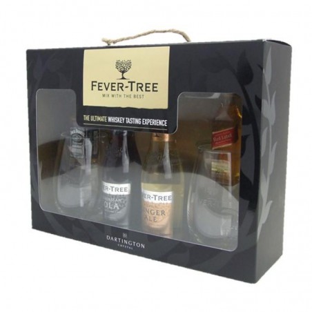 COFFRET ALCOOL - COFFRET WHISKY 2*5CL (JACK D + J WALKER) + 2 VERRES + 2 SODAS 20CL - Planète Drinks