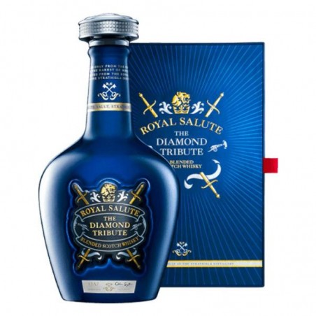 COFFRET ALCOOL - CHIVAS ROYAL SALUTE THE DIAMOND TRIBUTE COFFRET 70CL - Planète Drinks
