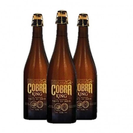 COFFRET BIERE - COFFRET 3 BOUTEILLES : KING COBRA 0.75L (VP) - Planète Drinks
