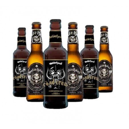 COFFRET BIERE - MOTORHEAD 6 BIERES : 3 BASTARDS LAGER + 3 ROAD CREW - Planète Drinks
