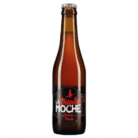 biere - LA MOCHE AMBREE TRIPLE 0.33L - Planète Drinks