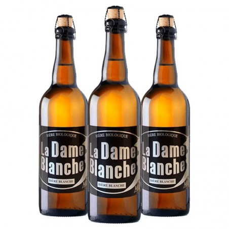 biere - DAME BLANCHE 3*0.75L - CERTIFIE FR-BIO-01 - Planète Drinks