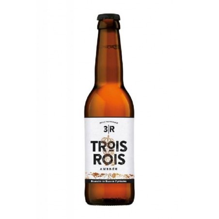 biere - 3 ROIS AMBREE 0.33L - Planète Drinks