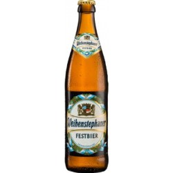 biere - WEIHENSTEPHANER FESTBIER 50CL - Planète Drinks