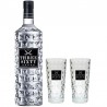 COFFRET ALCOOL - THREE SIXTY PREMIUM VODKA 1*70CL + 2 VERRES - Planète Drinks