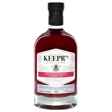 GIN - KEEPR'S RASPBERRY & HONEY GIN 70CL - Planète Drinks