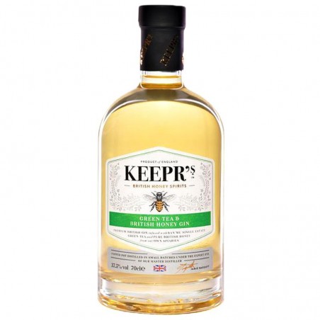 GIN - KEEPR'S GREEN TEA & HONEY GIN 70CL - Planète Drinks