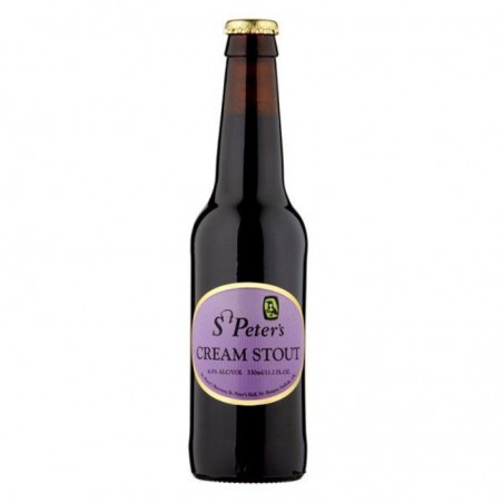biere - ST PETER'S CREAM STOUT 0.33L (MB) - Planète Drinks