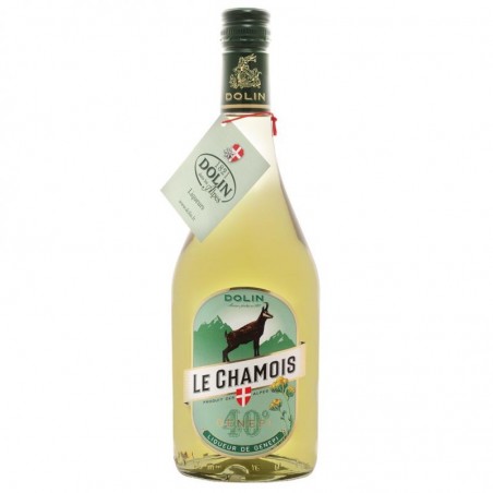 LIQUEUR - DOLIN LIQUEUR DE GENEPI LE CHAMOIS 70CL - Planète Drinks