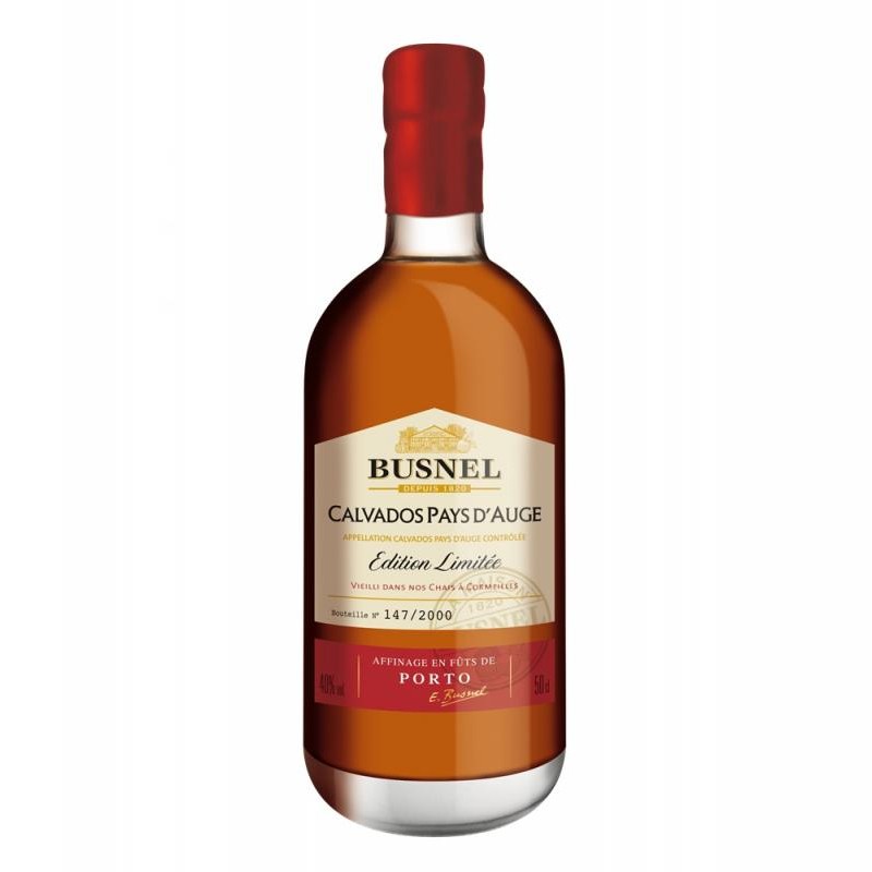 CALVADOS - BUSNEL CALVADOS 8 ANS AFFINAGE FUT PORTO 50CL - Planète Drinks