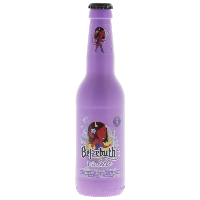 biere - BELZEBUTH VIOLETTE 33CL - Planète Drinks