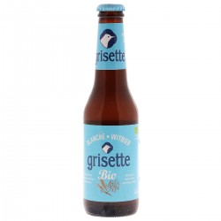 GRISETTE BLANCHE BIO 25CL 3 - Une bière blanche certifiée biologique qui appartient à la grande familles des bières blanches bel