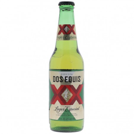 DOS EQUIS 35.5 CL 3.7 - Une bière blonde mexicaine, légère et rafraichissante.