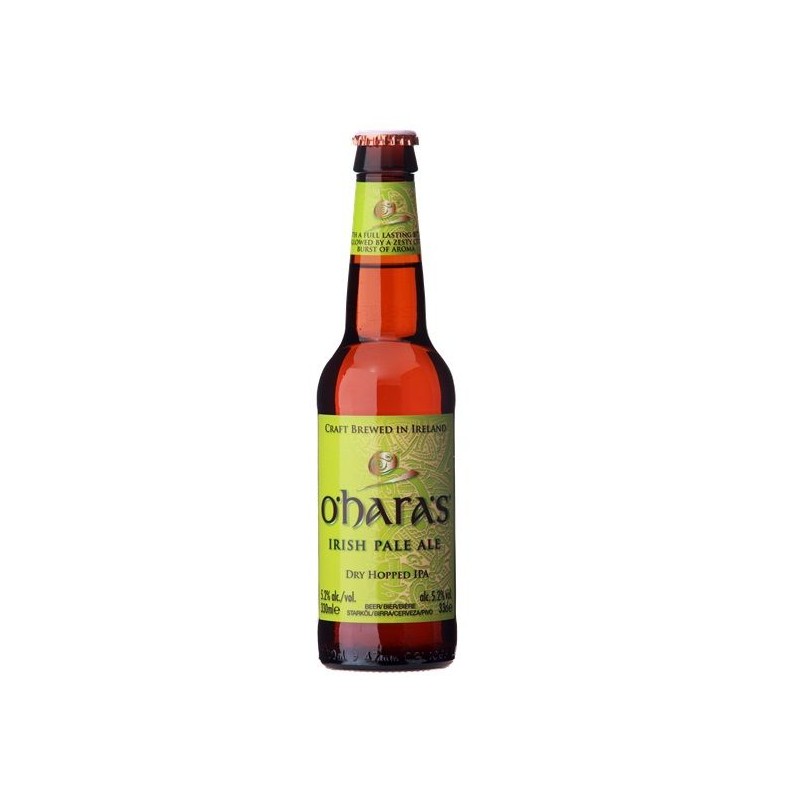 O'HARA'S IRISH PALE ALE 33CL 3.5 - Cette bière à 5.2° incarne toutes les caractéristiques d'une Pale Ale avec un goût piquant et