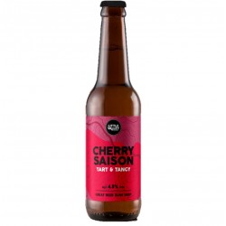 LITTLE VALLEY CHERRY SAISON BIO 33CL 3.3 - Une bière Bio et fruitée à la fois, ça vous tente ? 