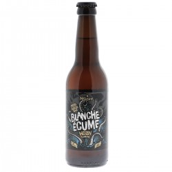 BLANCHE ECUME 33CL 3.7 - Une bière blanche rafraichissante, fruitée et épicée. 