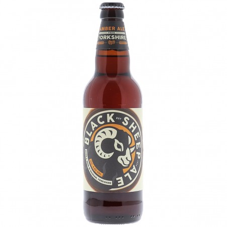 BLACK SHEEP ALE 50CL 4.5 - Une bière anglaise aux multiples récompenses à l'amertume prononcée et aux arômes fruités et houblonn