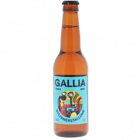 GALLIA SYLVANER STALLONE 33CL 4.3 - Un bière unique se style Grape Ale brassée avec du cépage Sylvaner d'Alsace !