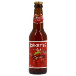 KEKETTE RED CERISE 33CL 3.9 - La nouvelle Kekette Red dans sa version plus fruitée et plus rouge mais surtout à la cerise !