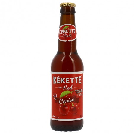 KEKETTE RED CERISE 33CL 3.9 - La nouvelle Kekette Red dans sa version plus fruitée et plus rouge mais surtout à la cerise !