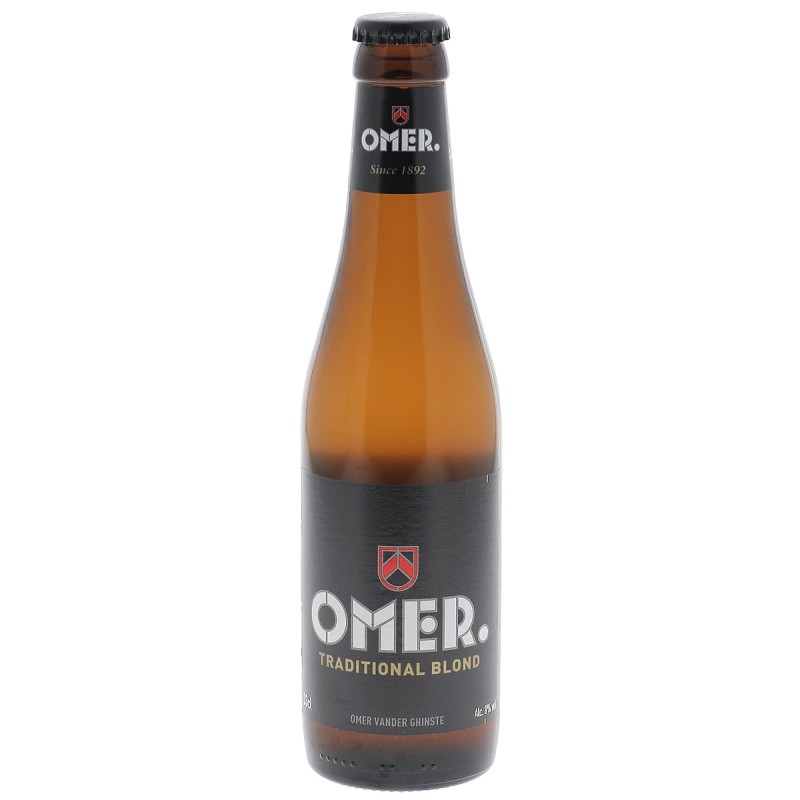 OMER TRADITIONAL BLOND 3.9 - Une bière blonde puissante de haute fermentation avec refermentation en bouteille.  