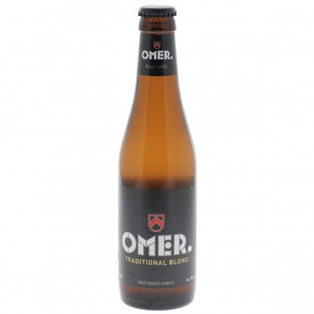 OMER TRADITIONAL BLOND 3.9 - Une bière blonde puissante de haute fermentation avec refermentation en bouteille.  