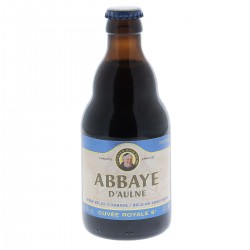 ABBAYE D'AULNE CUVEE ROYALE 33CL 3.3 - Une bière brune d'Abbaye refermentée en bouteille. 