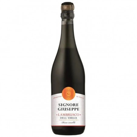 LAMBRUSCO ROUGE S.GIUSEPPE 75CL 4.3 - Un vin rouge italien frais et fruité. 