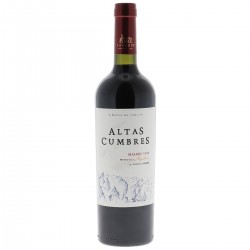 ALTAS CUMBRES MALBEC 75CL 12.5 - Dégustez un des plus anciens et traditionnels vin de Mendoza.