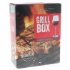 GRILL BOX CABERNET SAUVIGNON BIB 3L 9.9 - Un vin rouge Chilien de cépage Cabernet Sauvignon indispensable pour accompagner vos b