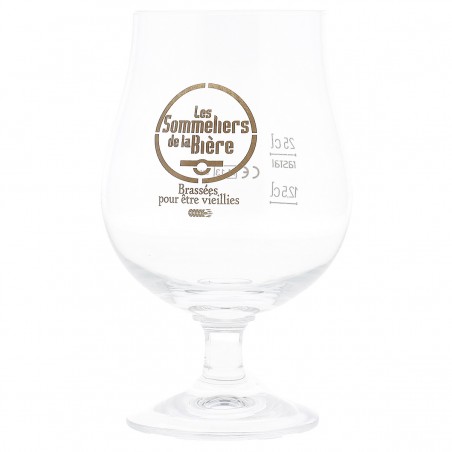 VERRE LES SOMMELIERS DE LA BIERE 40CL 5 - Un verre dedié à tous les 'Sommeliers de la Bière'.