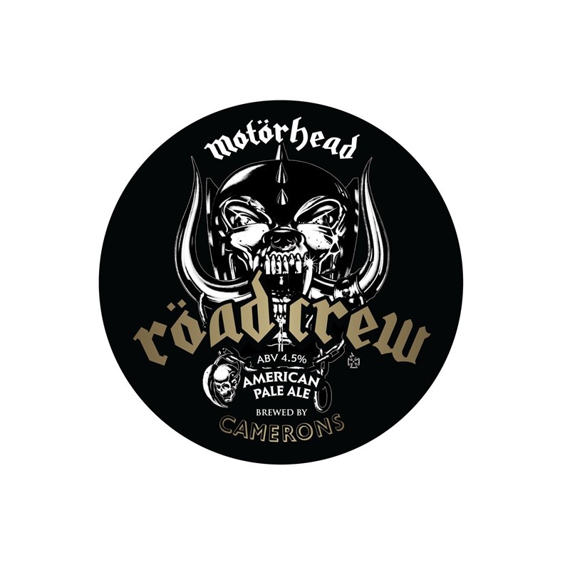 MOTORHEAD ROAD CREW MEDAILLON TIREUSE A BIERE 9.95 - Le médaillon officiel du Groupe Motörhead pour votre pompe à bière !